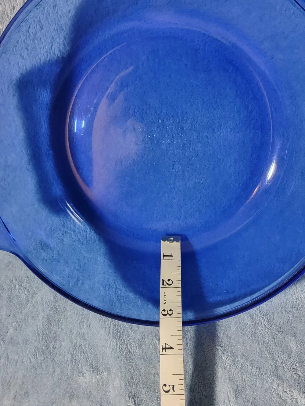 Anchor Hocking Cobalt Blue 2 Qt Round Covered Casserole Dish w/Lid 9
